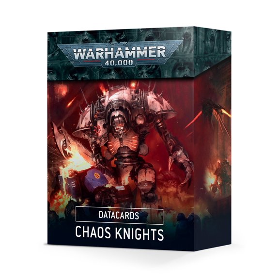 Warhammer 40k Datacards: Chaos Knights (9th)