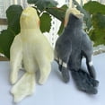 thumbnail image 5 of Simulación suave Mini tamaño realista cacatúa gris juguetes de peluche vida Real suave loro amarillo pájaros animales de peluche muñecas de juguete regalos, 5 of 5