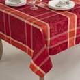 thumbnail image 2 of Saro Lifestyle Plaid Design Autumn Fall Season Tablecloth, 2 of 3