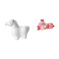 thumbnail image 4 of Figura decorativa de caballo y ciervo en resina de . Escultura animal para mesa o armario, ideal para sala de estar, oficina, vitrina, chimen, 4 of 6