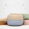 thumbnail image 4 of Creative Wheat Straw Plastic Children Dinner Bowl Spoon Dining Breakfast Bowl, 4 of 8