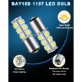thumbnail image 4 of 1157 Bulbs 1034 2057 7528 BAY15D 2357 Light Bulb for RV Camper Trailer Car Brake Light Turn Signal Bulb Tail Lights, 4 of 5