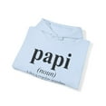 thumbnail image 4 of Papi Grandpa Fathers Day Definition Hoodie, Gifts, Hooded Sweatshirt, 4 of 4