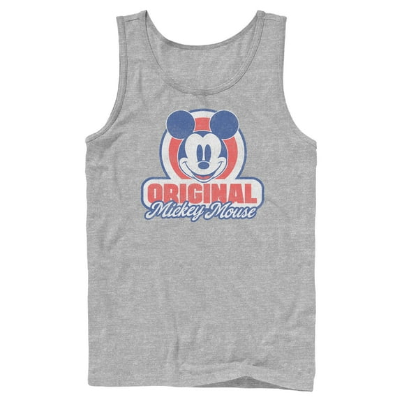 Mens Mickey & Friends Original Retro Logo Tank Top