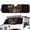 American Flag Wolf, variant on Garronmavis Forest Eagle Windshield Shade for 2018-2024 2025 Jeep Wrangler JL / 2020-2024 Jeep Gladiator JT Accessories 18.5''x56'' Front Window Sun Shade Sun Visor Protector