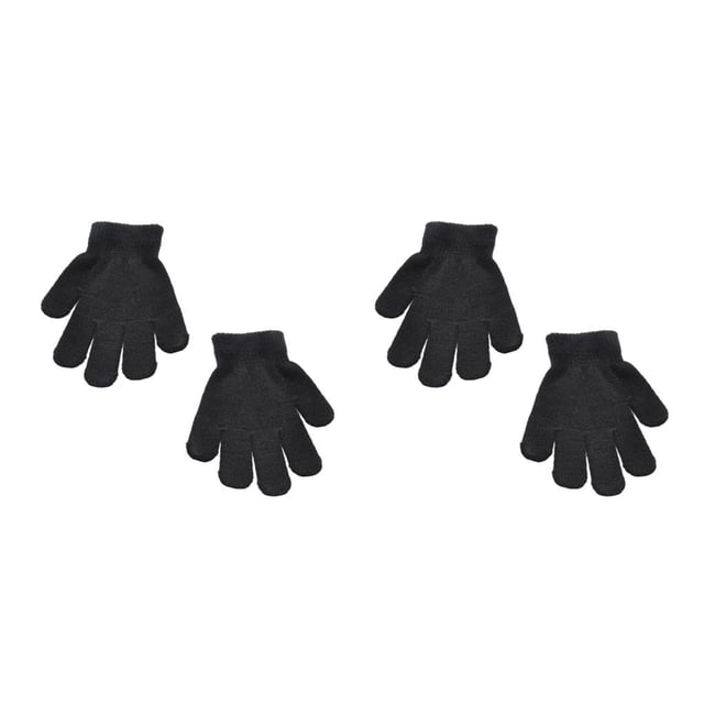 Minnieouse 1 par de guantes para niños, cubiertas para las manos, accesorio de ropa, calentadores de dedos artesanales para tejer, calentador de Type2 NO2