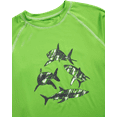 thumbnail image 3 of iXtreme Boys Rash Guard Set - 2 Piece UPF50+ Quick Dry Short Sleeve Swim Shirt & Swim Trunks for Boys, 3 of 7