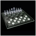 thumbnail image 4 of Spin Master Games, Clear Chess and Checkers Set with Glass Gameboard, for Ages 8+, 4 of 9