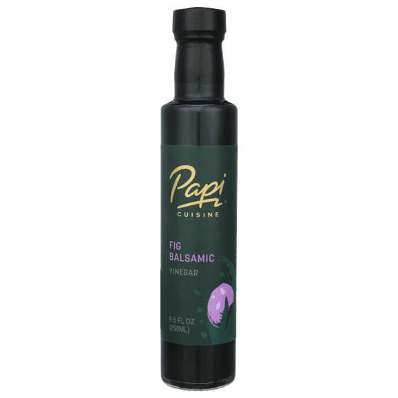 Papi Cuisine Fig Balsamic Vinegar, 8.5 oz Bottle