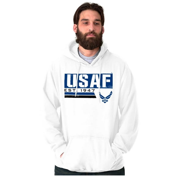 US Air Force USAF Est 1947 Logo Hoodie Sweatshirt Women Men Brisco Brands M