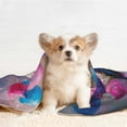 thumbnail image 4 of Yiaed Colorful Balloon Cake Celebration Print Dog Blankets-Cat Blanket Washable for Couch Protection,Puppy Blanket, Soft Plush Reversible Throw Furniture Protector-Small, 4 of 8