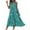 Navy, variant on Fashion Swing Dresses for Womens 2026 Summer Plus Size Flower Print V-neck Sleeveless Tassels Loose Comfortable Dress