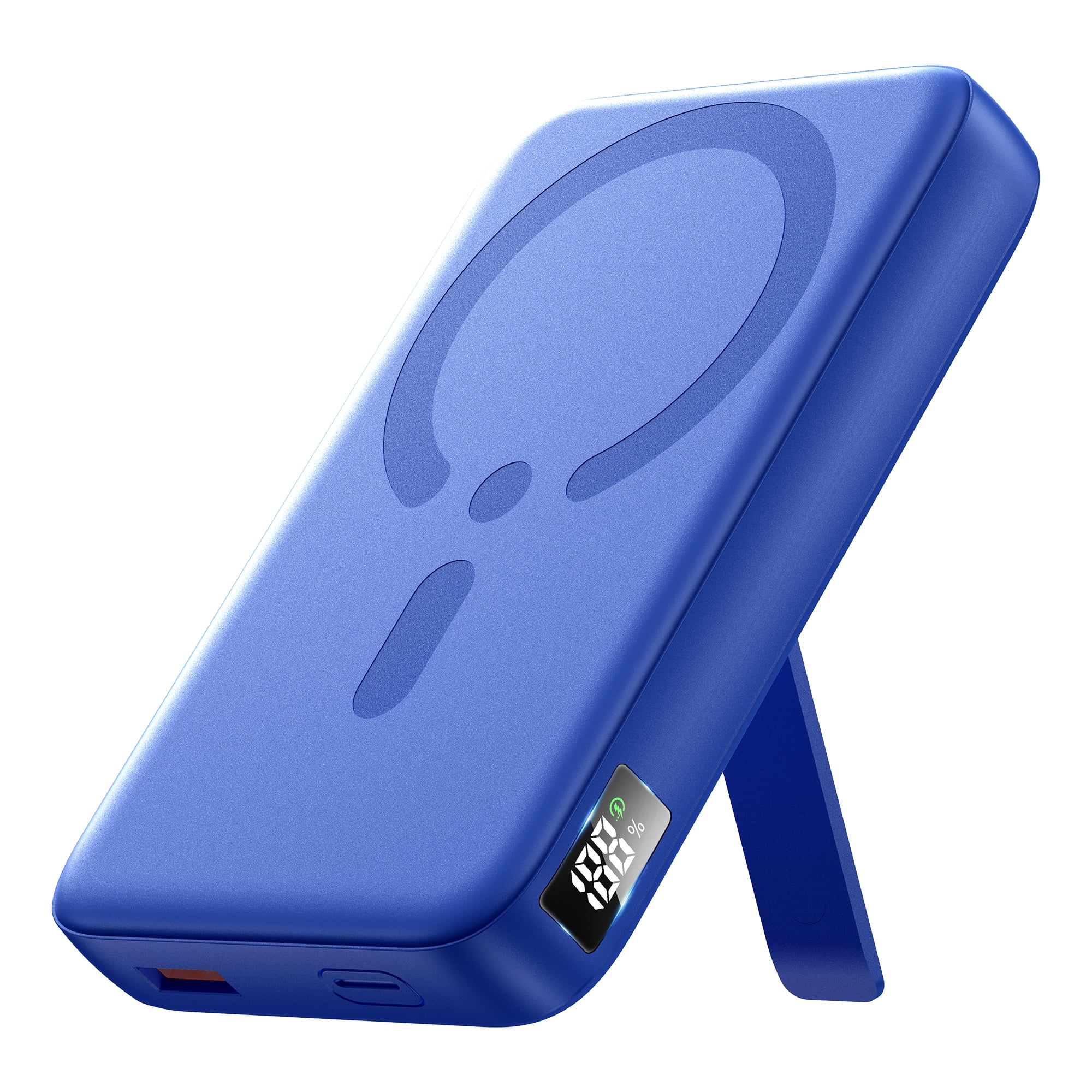 Magnetic Wireless Portable Charger, 12000mAh Power Bank, Fast Charging Battery Pack Compatible for iPhone 17/16/15/14/13, Darkblue