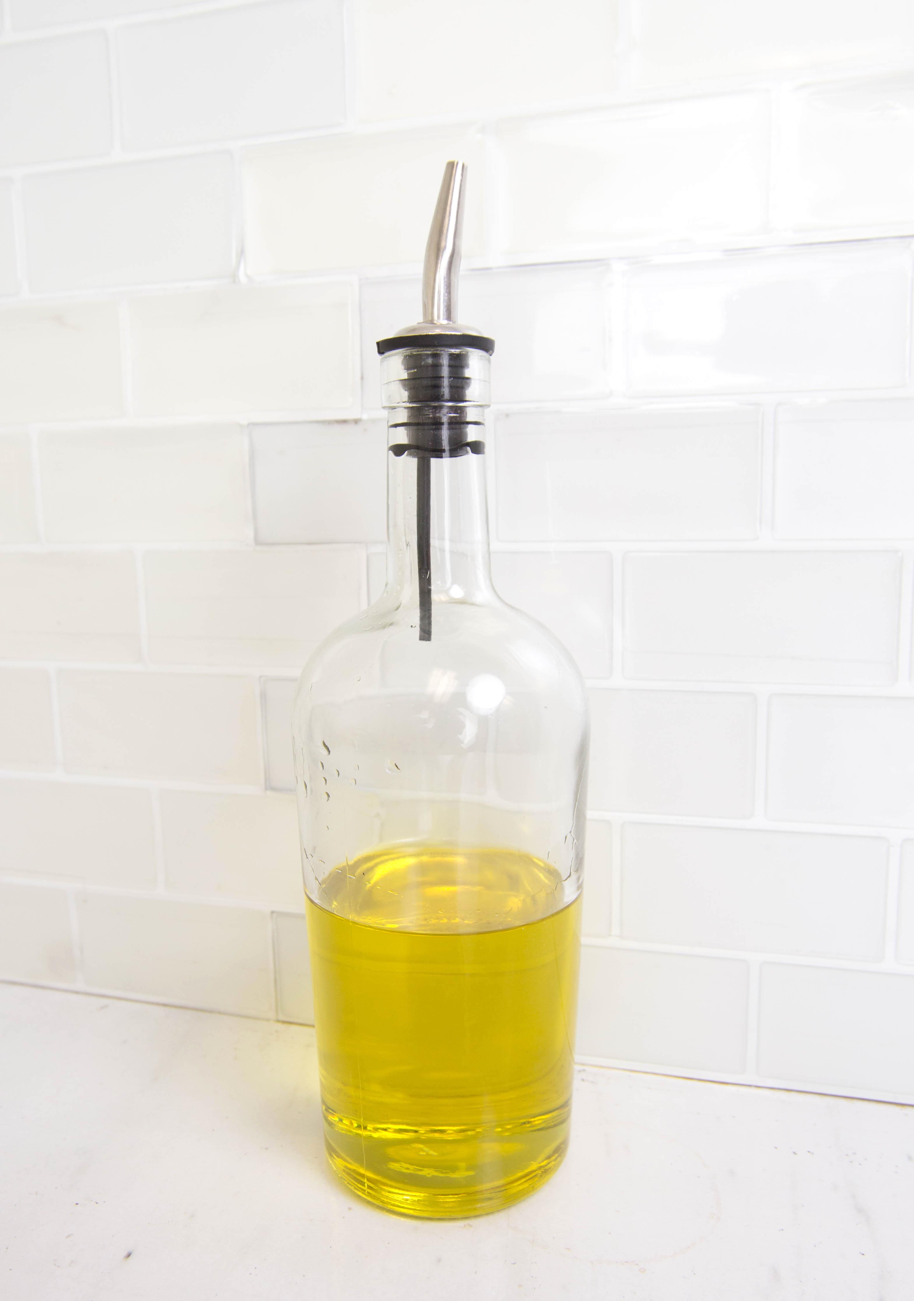 Heavy Duty DripFree Oil Bottle, Clear