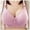 Pink, variant on Patlollav Womens Plus Size Bras No Steel Ring Push Up Underwear Vest-Style Sleep Bra