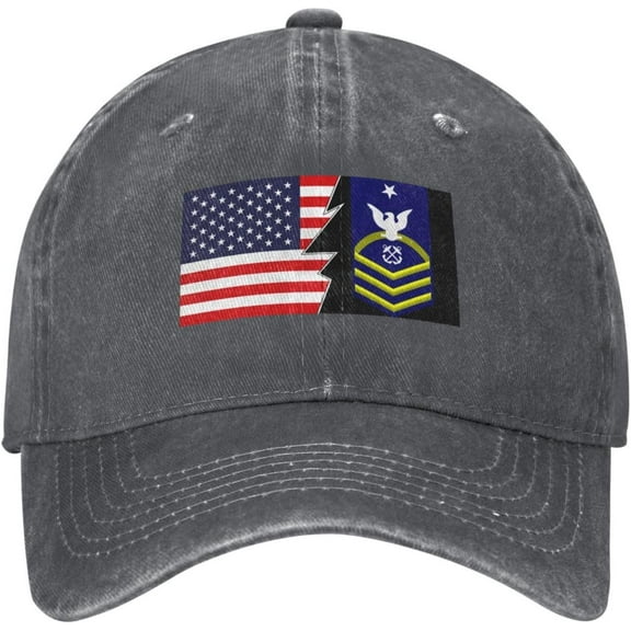 USCG Scpo and America Baseball Cap for Men Women Hat Adjustable Vintage Cotton Dad Caps