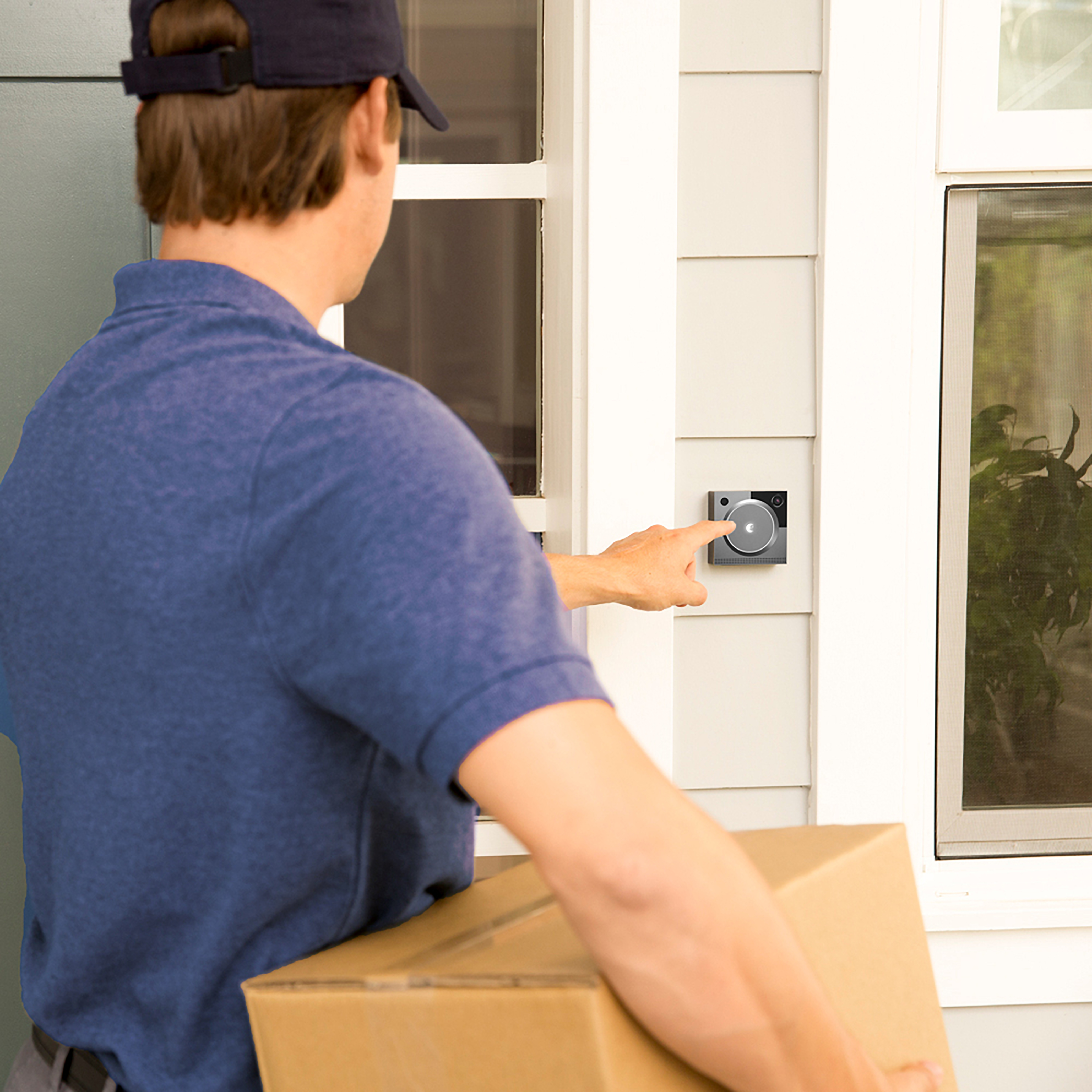 August Home Doorbell Cam Pro, Dark Gray