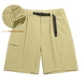 thumbnail image 6 of Delayuji Cargo Short for Women Baggy High Waisted Elastic with Zipper Pockets Hiking Short Lightweight Athletic Golf Shorts for Women Cargo Pants Summer Outdoor, 6 of 7