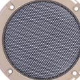 thumbnail image 2 of Speaker Grill Mesh Decorative Circle Car Audio Metal Mesh 8 Inch Golden, 2 of 6
