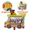 thumbnail image 3 of Globo de película de aluminio para transporte, camión de bomberos, camión de ingeniería, avión, decoración de fiesta de cumpleaños para niño, globo de coche, 3 of 5