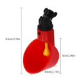 thumbnail image 2 of Supplies Waterer Chicken Bowl Cups Plastic Bowl, Poultry Automatic Water, 2 of 5