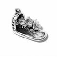 thumbnail image 1 of Sterling Silver 30" 1mm Box Chain 3D Air Boat Pendant Necklace, 1 of 2