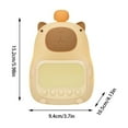 thumbnail image 3 of Fanysdsi Réveil Numérique Capybara avec Veilleuse pour Chambre d'Enfant et Table de Garderie, 3 of 8