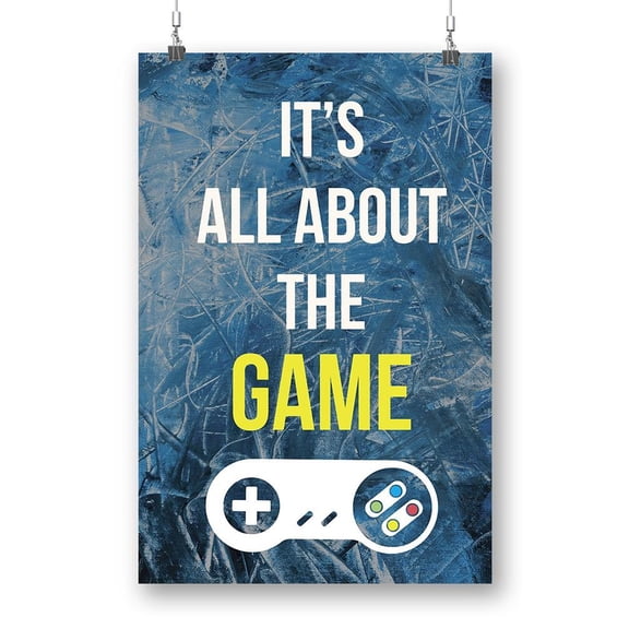 Gamer At Play Iv Poster - Annie Warren Designs,