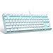 thumbnail image 2 of Magegee Mechanical gaming Keyboard with Blue Switch, compact 87 Keys Wired computer Keyboard for Windows Laptop Pc gamer, LED Ice Blue Backlit, White, 2 of 4