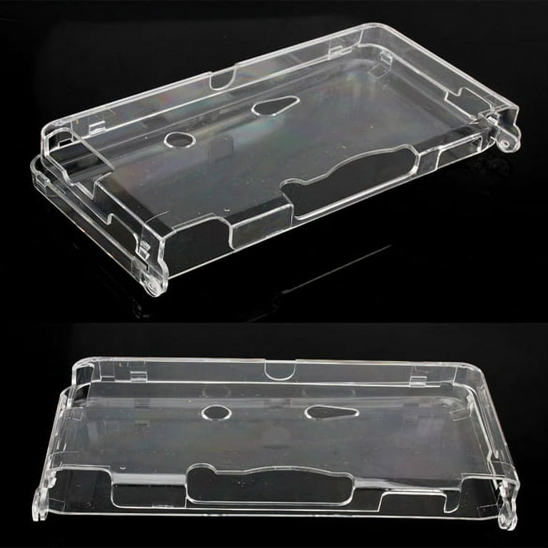  OSTENT Protective Clear Crystal Hard Guard Case Cover Skin  Shell for Nintendo 3DS XL LL Color Clear White : Video Games