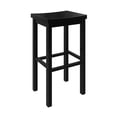 thumbnail image 3 of Now Furniture 30" Bar Stool, Wooden Backless Bar Height Kitchen Stool, Black, 3 of 8