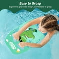 thumbnail image 3 of MoKo Swimming Kickboard for Kids, Children Pool Training Swimming Aid for Beginner Swimmers, Green Dinosaur, 3 of 6