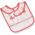 thumbnail image 3 of Yoga Sprout Baby Girl Waterproof PEVA Bibs 5pk, Flamingo, One Size, 3 of 3
