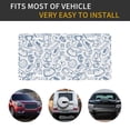 thumbnail image 5 of Zufioo Fitness Guru Print Car Aluminum Front License Plate, 12x6 Inch Decorative Personalized Car License Plate Car Accessories, 5 of 8