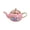 Pink, variant on Artistic Miniature Enameled Teapot Jewelry Storage Case Unique for Family Bridal Shower Present Or Souvenir