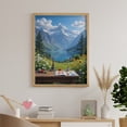 thumbnail image 6 of Diamond Art Kit for Adults, Artistic Mountain Lake Painting Scene Diamond Painting for Adults Beginners, 5D DIY Diamond Art Painting Kits, Colorful Diamond Painting Craft for Home Decor 12x16, 6 of 7