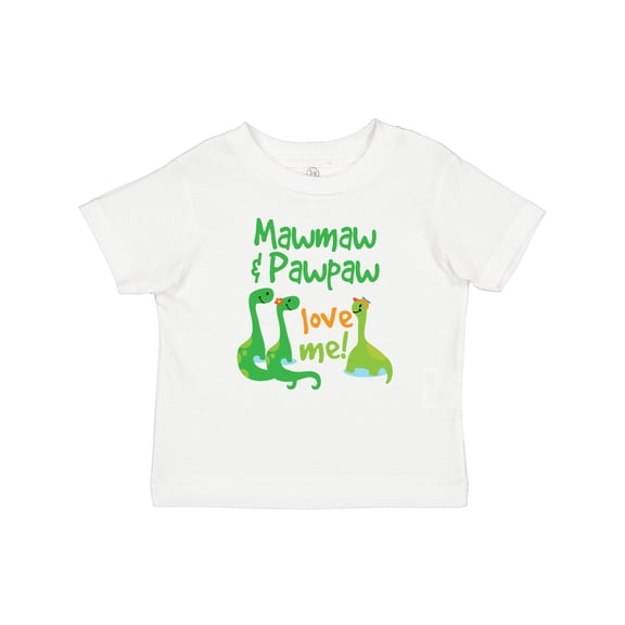 Inktastic Mawmaw and Pawpaw Love Me Boys Baby T-Shirt