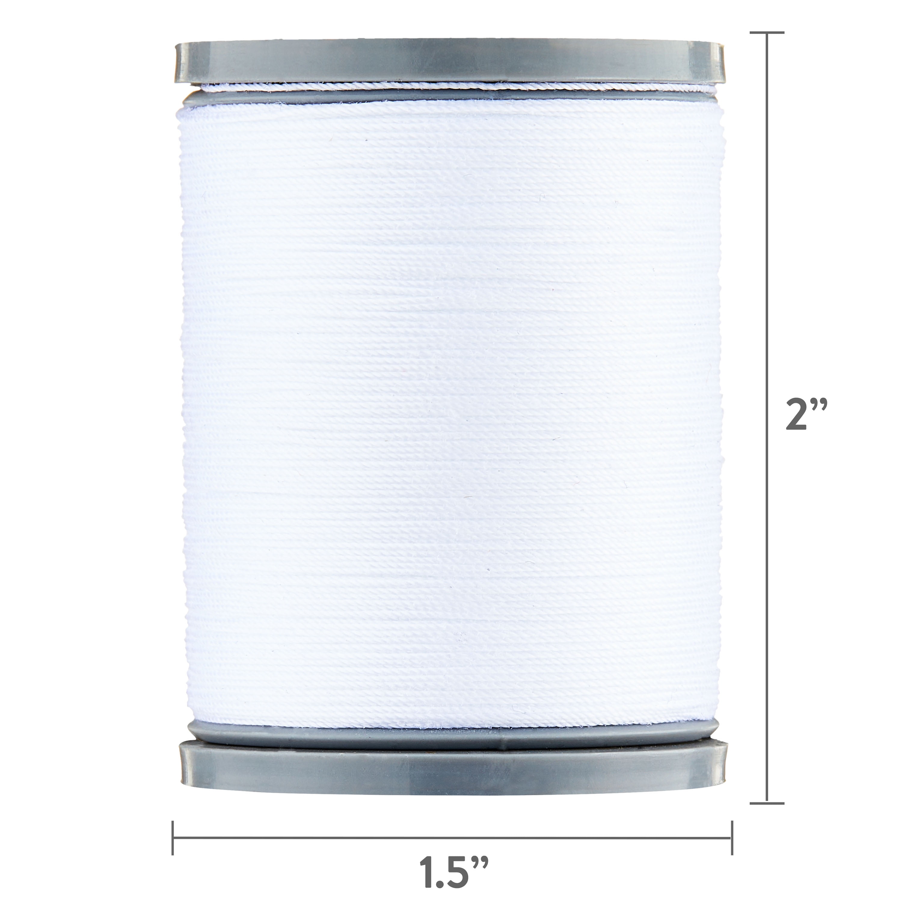 Hello Hobby White Polyester Thread