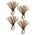 thumbnail image 2 of Saro Lifestyle Beaded Burst Napkin Ring (Set of 4), 2 of 5