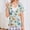 Green, variant on Post Surgery Shirts for Women Short Sleeve Funny Print Tear Away Tops with Drain Pockets Postoperative Care Tops Shoulder Surgery Shirts for Women Adaptive Clothing