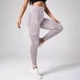 thumbnail image 5 of Stephy Butt Lifting Yoga Pants for Women Workout Tummy Control Compresssion No Front Seam Seamless Booty Womens Leggings Light Ashy, 5 of 6