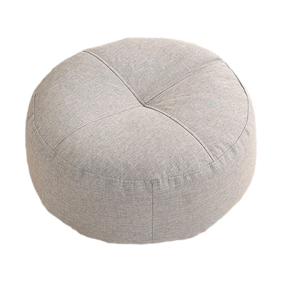 Esquirla Round Floor Pillow Floor Cushion Pad Soft Thick Small Comfortable Seat Cushion Meditation Floor Pillow for Adults Kids Gray
