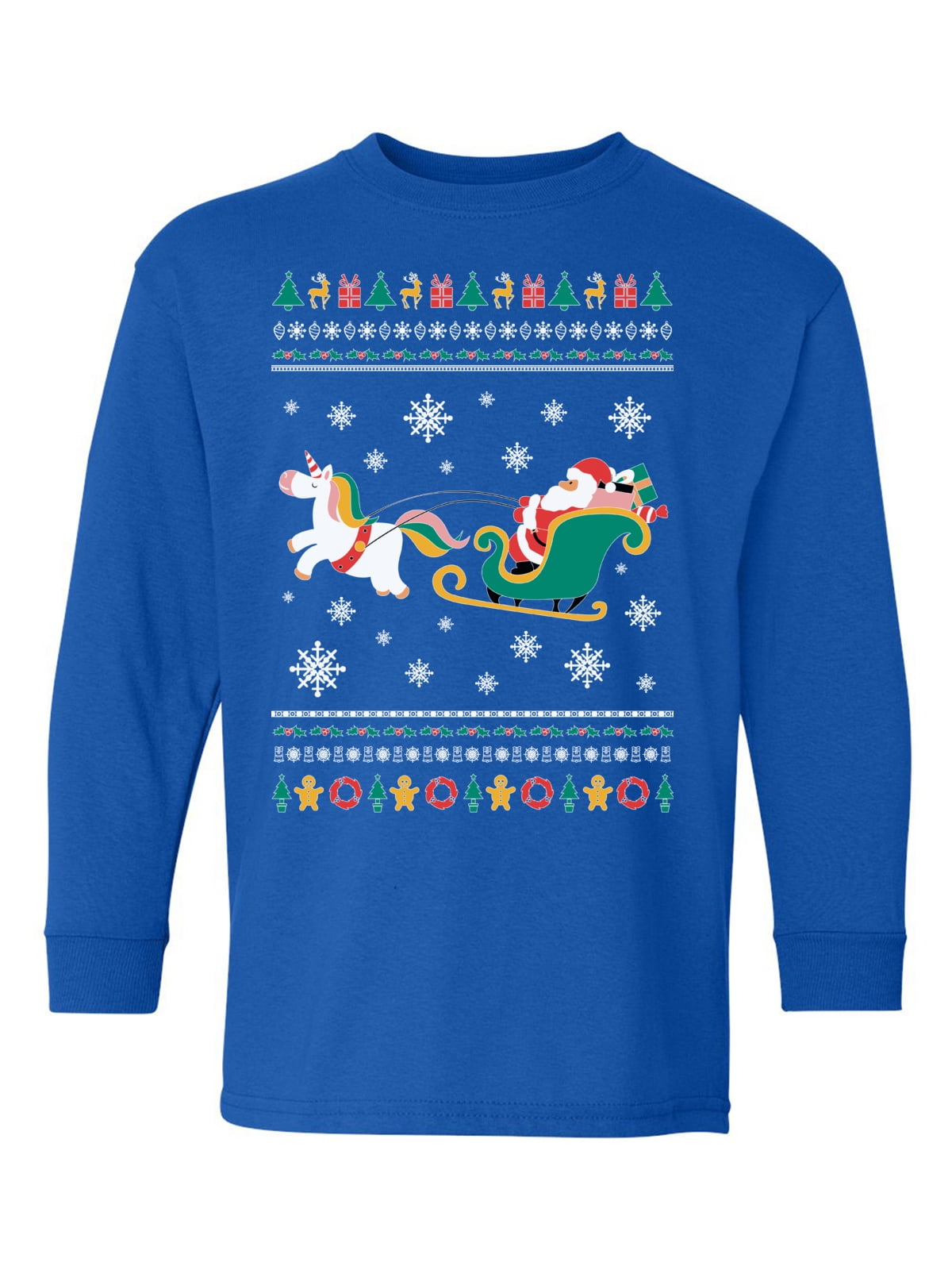 Kids Youth Boys Girls Christmas Santa 
