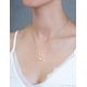 thumbnail image 5 of Cadena Gargantilla Corazon Liso 1 cm Oro Solido 14k, 5 of 6