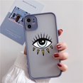 thumbnail image 1 of Funda de teléfono Lucky Eye Blue Evil Eye Print para iPhone SE2020 12 13 mini 11 14 Pro Max XR X XS MAX 7 8 6s Plus, funda a prueba de golpes Tan Jianjun unisex, 1 of 2