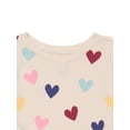 thumbnail image 2 of Garanimals Toddler Girl 2-Piece Long Sleeve Thermal Top & Wide Leg Pants Set, 18M-5T, 2 of 3
