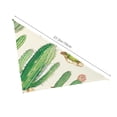 thumbnail image 3 of Naloa Cactus And Succulent Dog Bandanas 1PC Washable Triangle Dog Scarfs Premium Durable Fabric, for Small Medium Large Dogs and Cats, 3 of 6