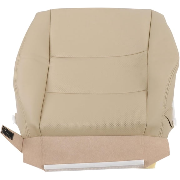 OTTULUR Driver Bottom Perforated Leather Seat Cover Tan Replacement for Acura 2007-2012