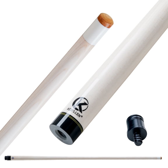 KONLLEN Maple Pool Cue Shaft Only with 12.5mm Tip Built in Carbon Fiber Tube Low Deflection Pro Taper Easy to Control Billiard Shaft for Pool Sticks