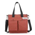thumbnail image 1 of Bolsas de lona Bolsas de compras reutilizables simples informales para estudiantes Bolsas de mensajero bordadas de alta calidad Bolsas de diseñador de un solo hombro Xemadio 2031572-7, 1 of 3